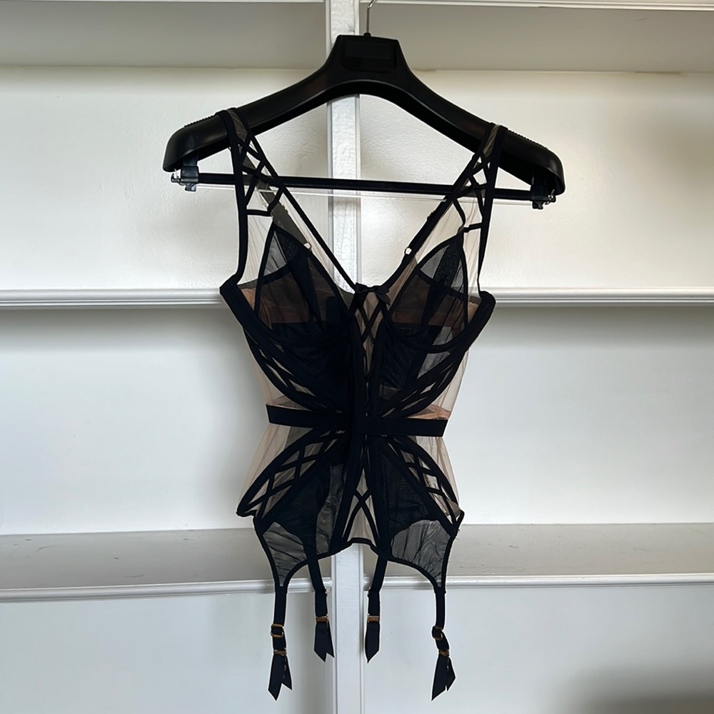 Agent Provocateur Cherise Basque Bustier - 36D